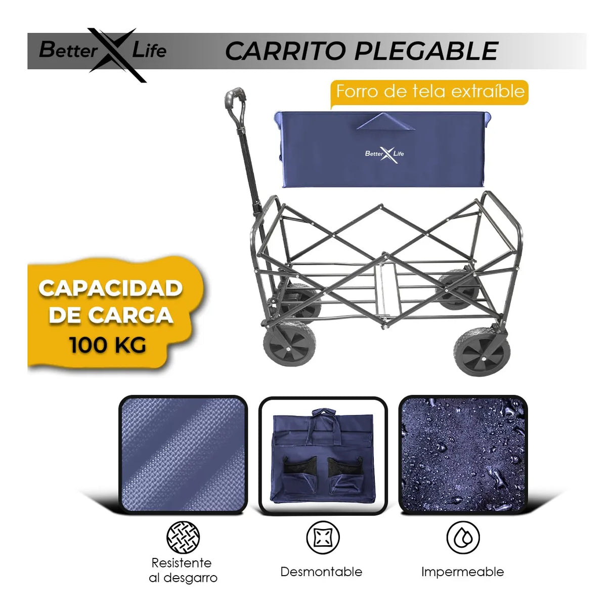 Carrito Para Garrafon Multiusos Trx Better X Life Grande