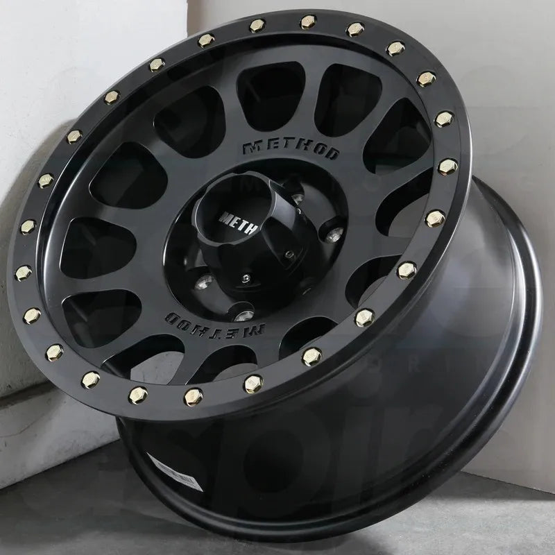 Rines 17 X 8.5 Method Mr305 Tacoma Hilux Ranger Chevrolet Negro