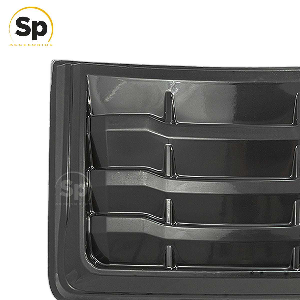 TOMA DE AIRE COFRE NEGRO MATE PARA FORD RANGER 2013 A 2022 ABS