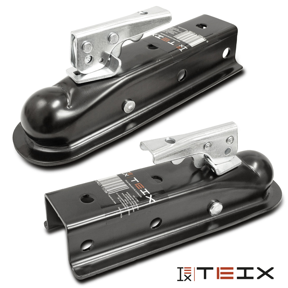 TIRON DE REMOLQUE RECTO BOLA 2 CANAL 2 COPLE 3500LB UNIVERSAL