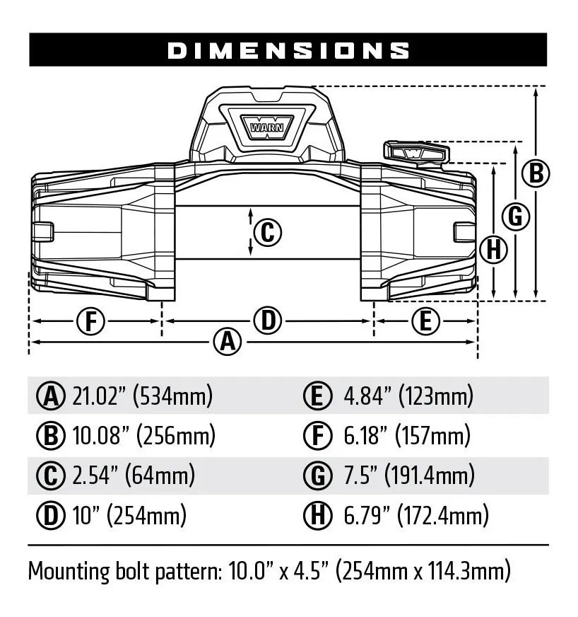 Winch Warn Vr12 Evo 12,000 Lb Jeep Lobo Chevrolet