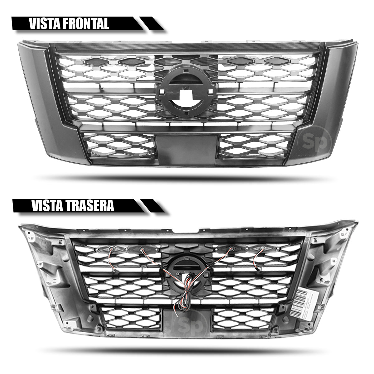 PARRILLA LED PARA NP300 FRONTIER 2021 - 2024