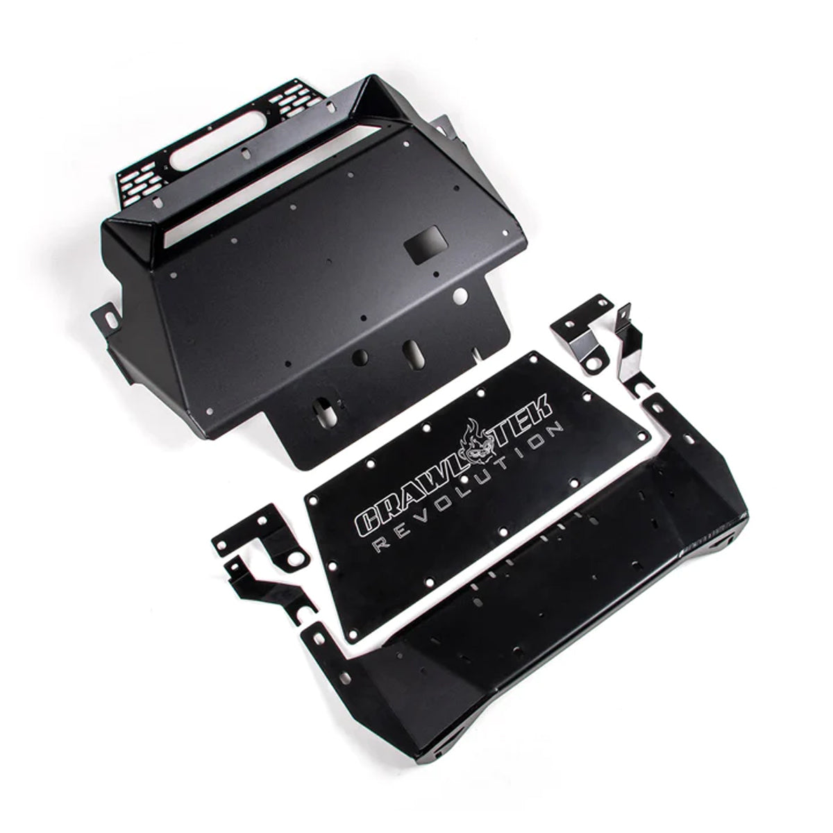 PLACA PROTECTORA DELANTERA CRAWLTEK SOPORTE DE WINCH PARA FORD BRONCO