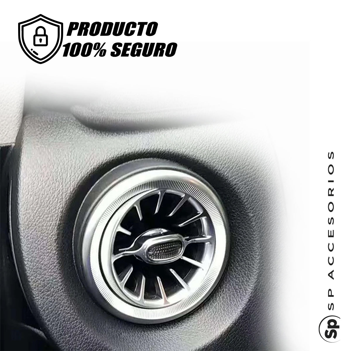 REJILLA VENTILAS DE AIRE ACONDICIONADO LED PARA SUZUKI JIMNY 2019 - 2024