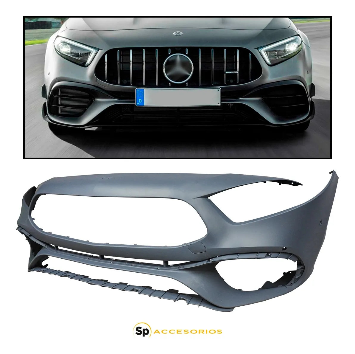 Body Kit Deportivo Benz Amg 19+ Tipo Class A Hatchback - A45
