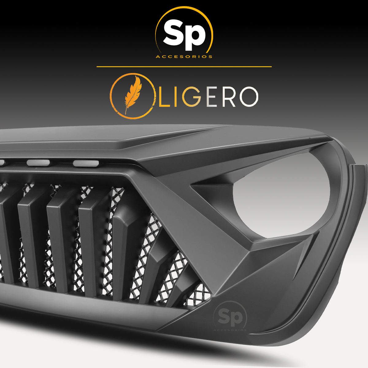 PARRILLA ANGRY PARA JEEP WRANGLER JL 2018 - 2024