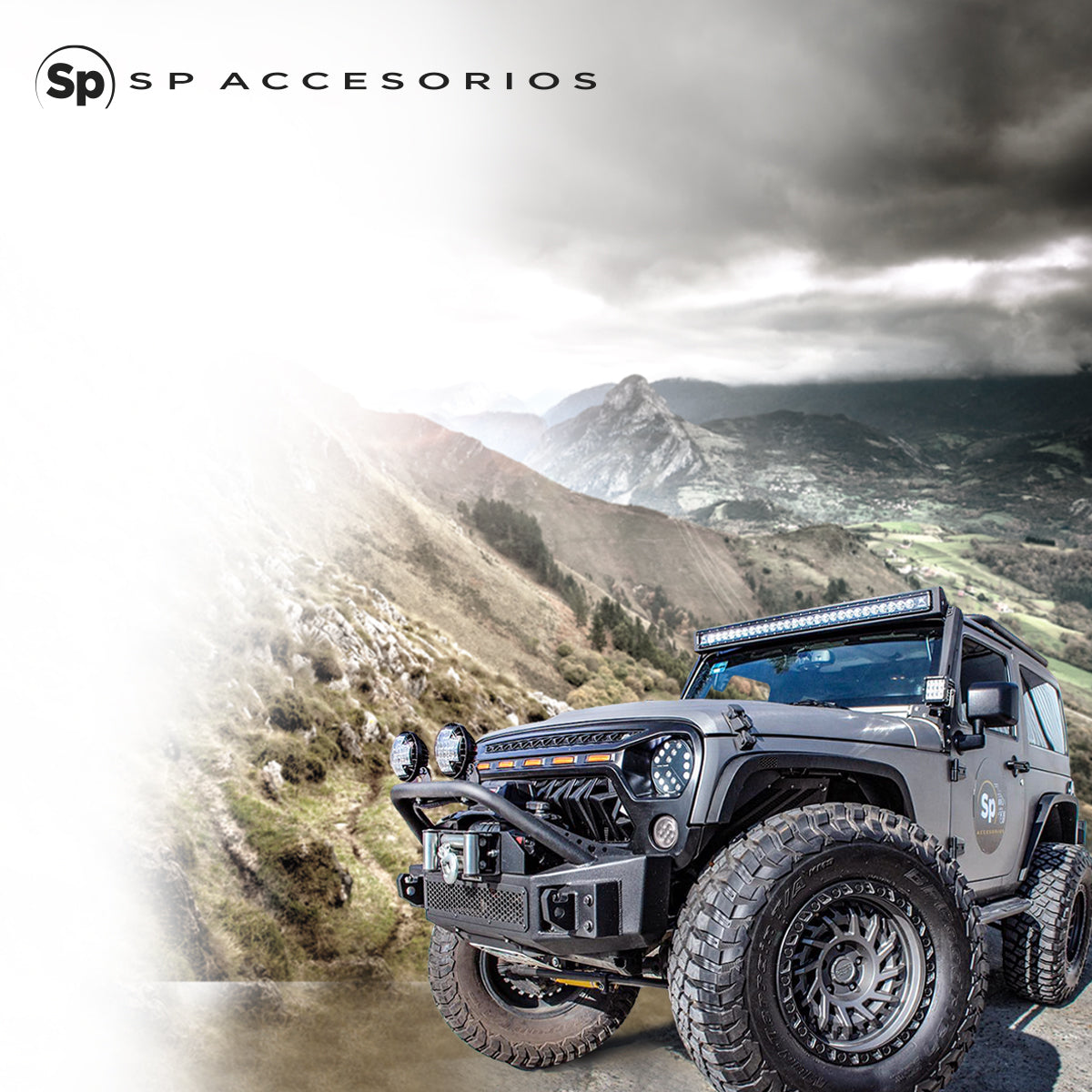 SEGUROS DE COFRE NYLON PARA JEEP WRANGLER JK 2007 - 2017 DIRECTOS