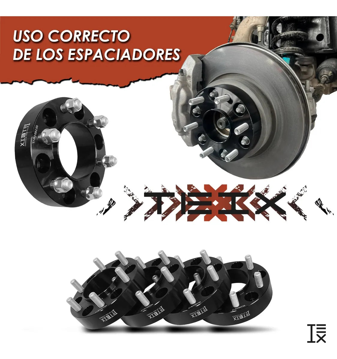 Kit Espaciadores Toyota Tundra 2025+ 6/139 1.5 Trd Off Road (CENTRO)