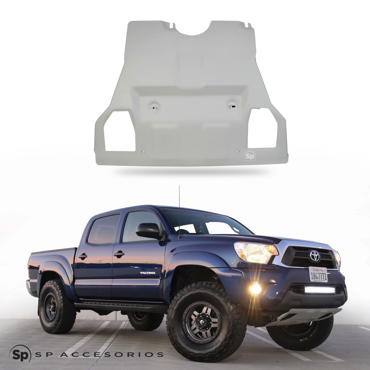SKID PLATE PARA TOYOTA TACOMA 2012 A 2015