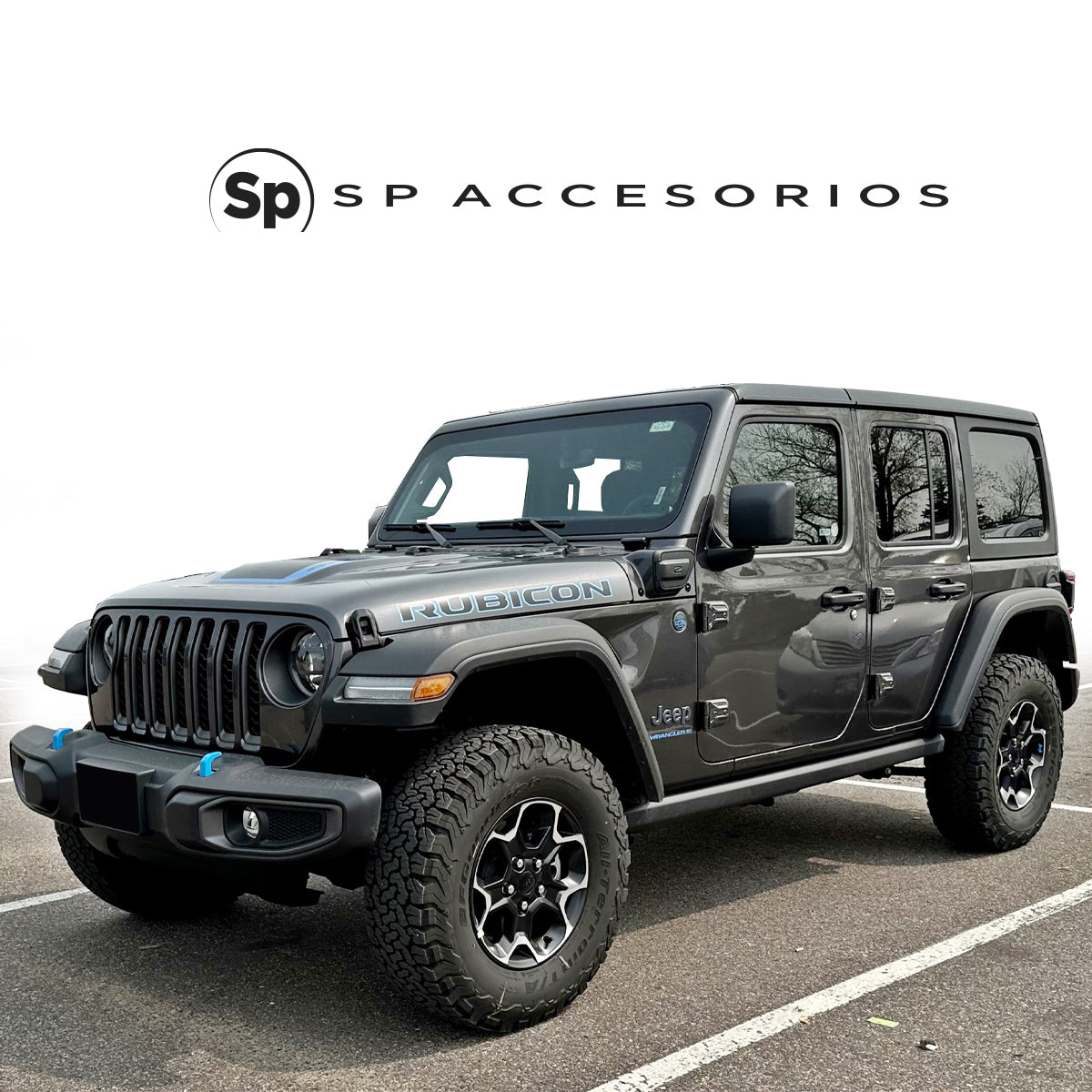 ESTRIBOS LATERALES PARA JEEP WRANGLER JL 4 PUERTAS