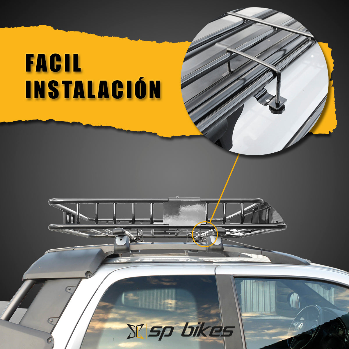 CANASTILLA PORTAEQUIPAJE TEIX 110 CM