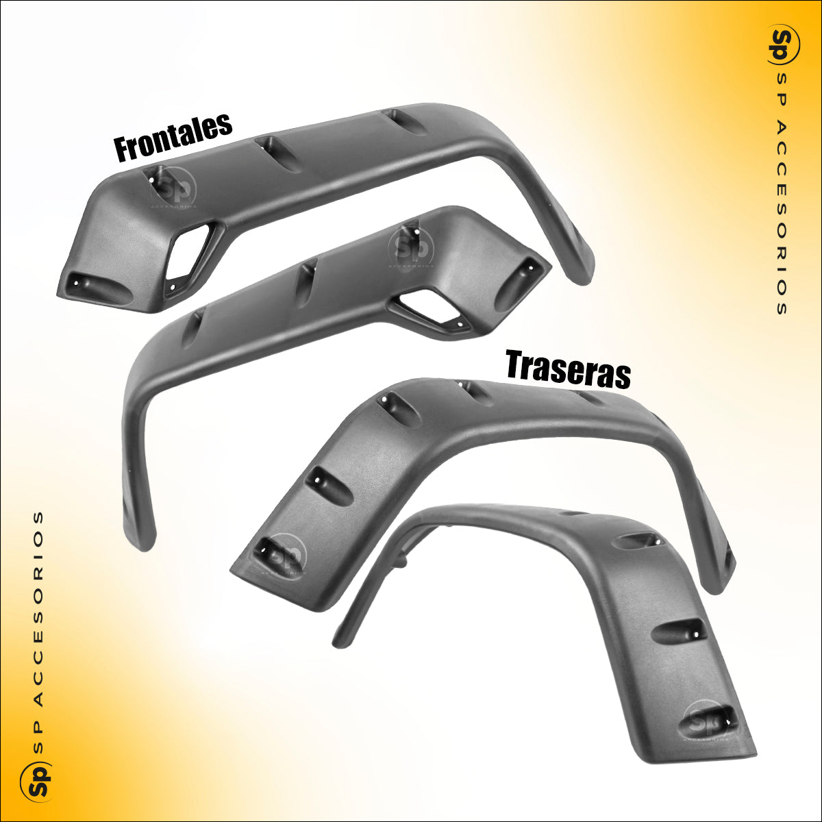 CANTONERAS PARA JEEP WRANGLER TJ 1997 - 2006 ABS SAHARA RUBICON