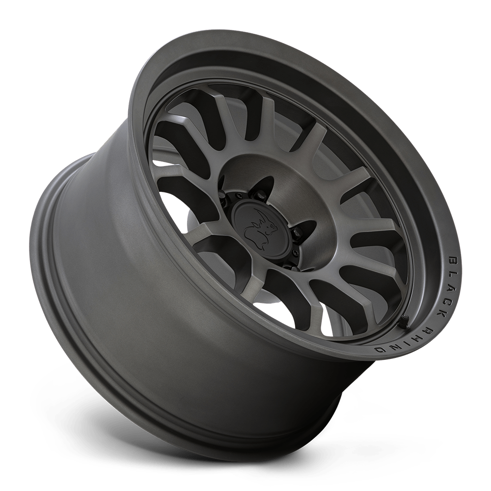 RINES BLACK RHINO RAPID 17X9.5 5X127 CB71.6 ET-18 MATTE BRUSHED GUNMETAL