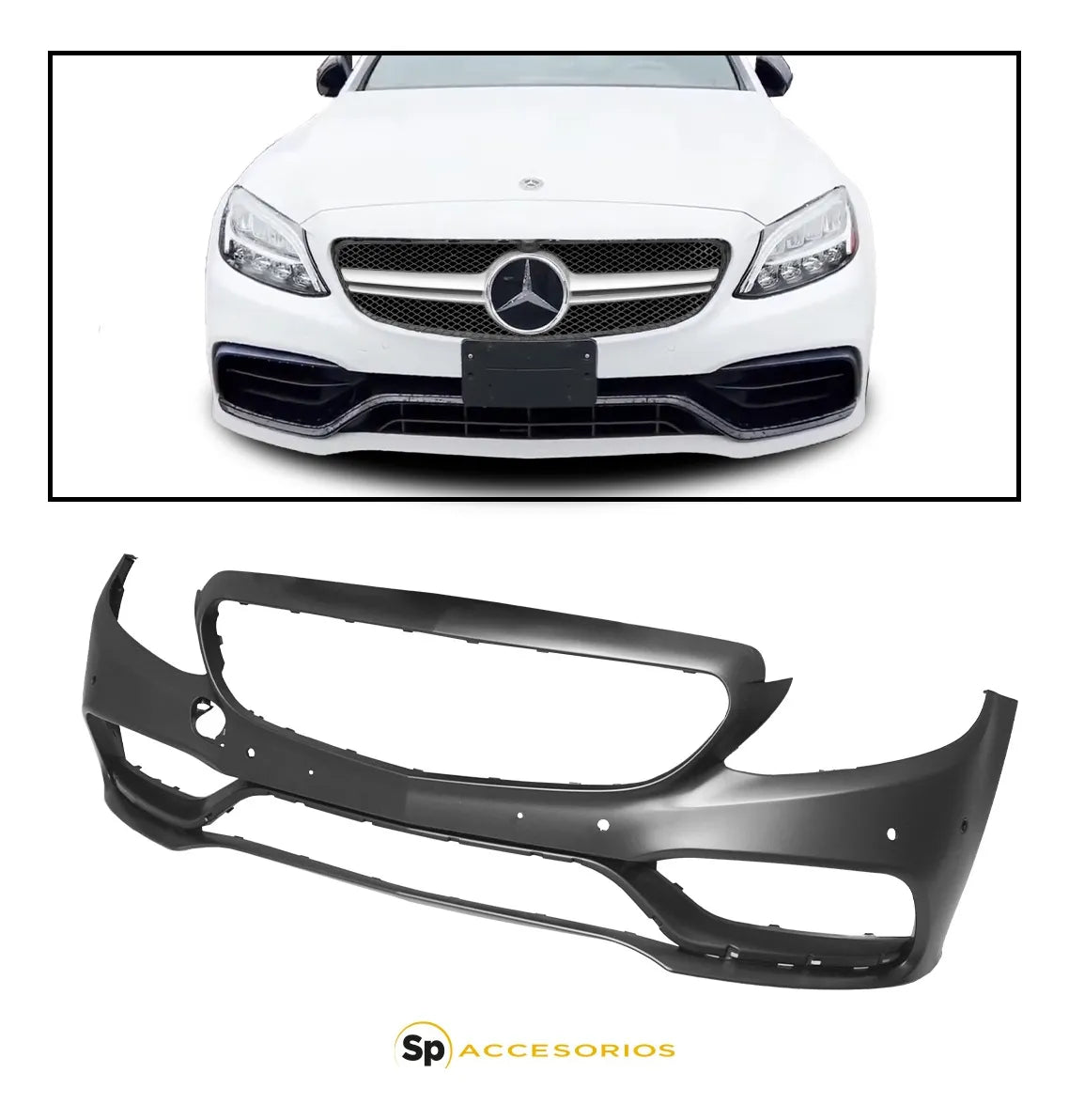 Body Kit Estético Tipo C Class-a C63 De Conversión Amg 2021+