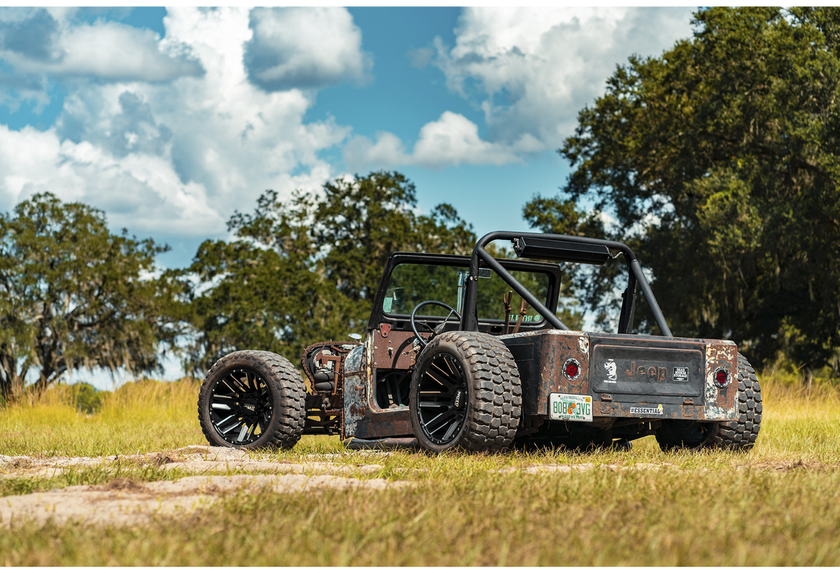 RINES MOTO METAL MO978-RAZOR 20X9 5X150 CB110.5 ET18 SATIN BLACK MACHINED