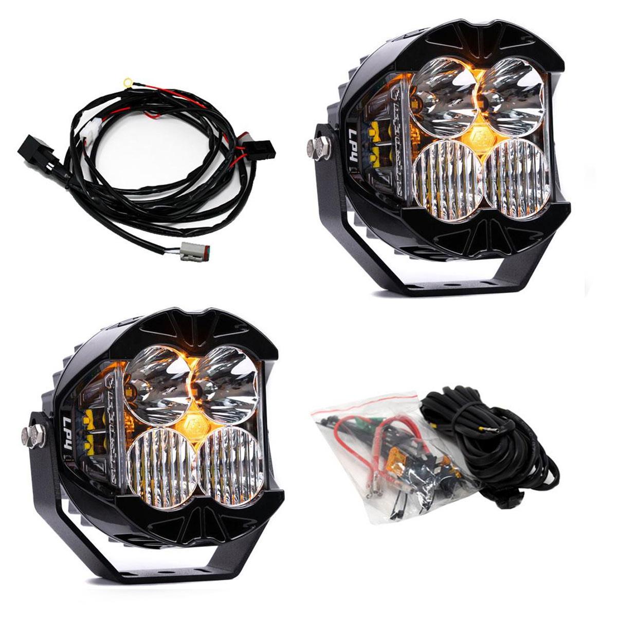 BAJA DESINGS SQUADRON SPORT DRIVING/COMBO PAR LED LIGHTS PODS-CLEAR