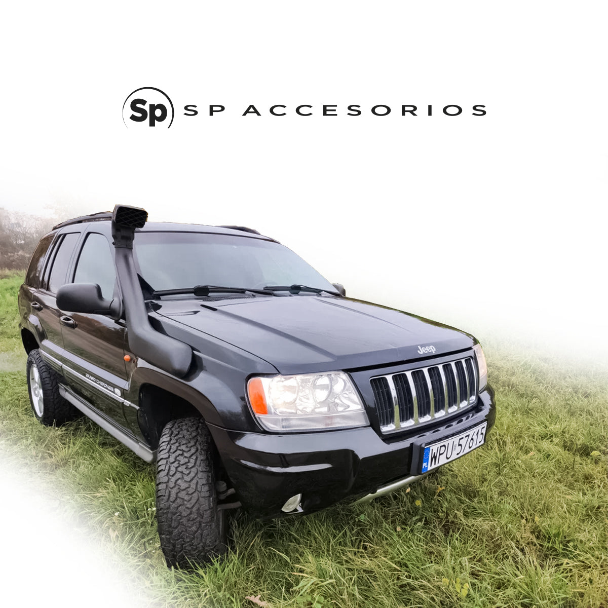 SNORKEL PLASTICO ABS OFF ROAD PARA JEEP GRAND CHEROKEE WJ 1999 - 2005