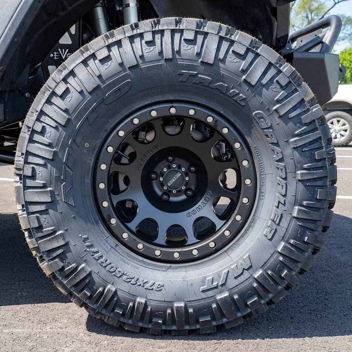 Rines 17 X 8.5 Method Mr305 Tacoma Hilux Ranger Chevrolet Negro