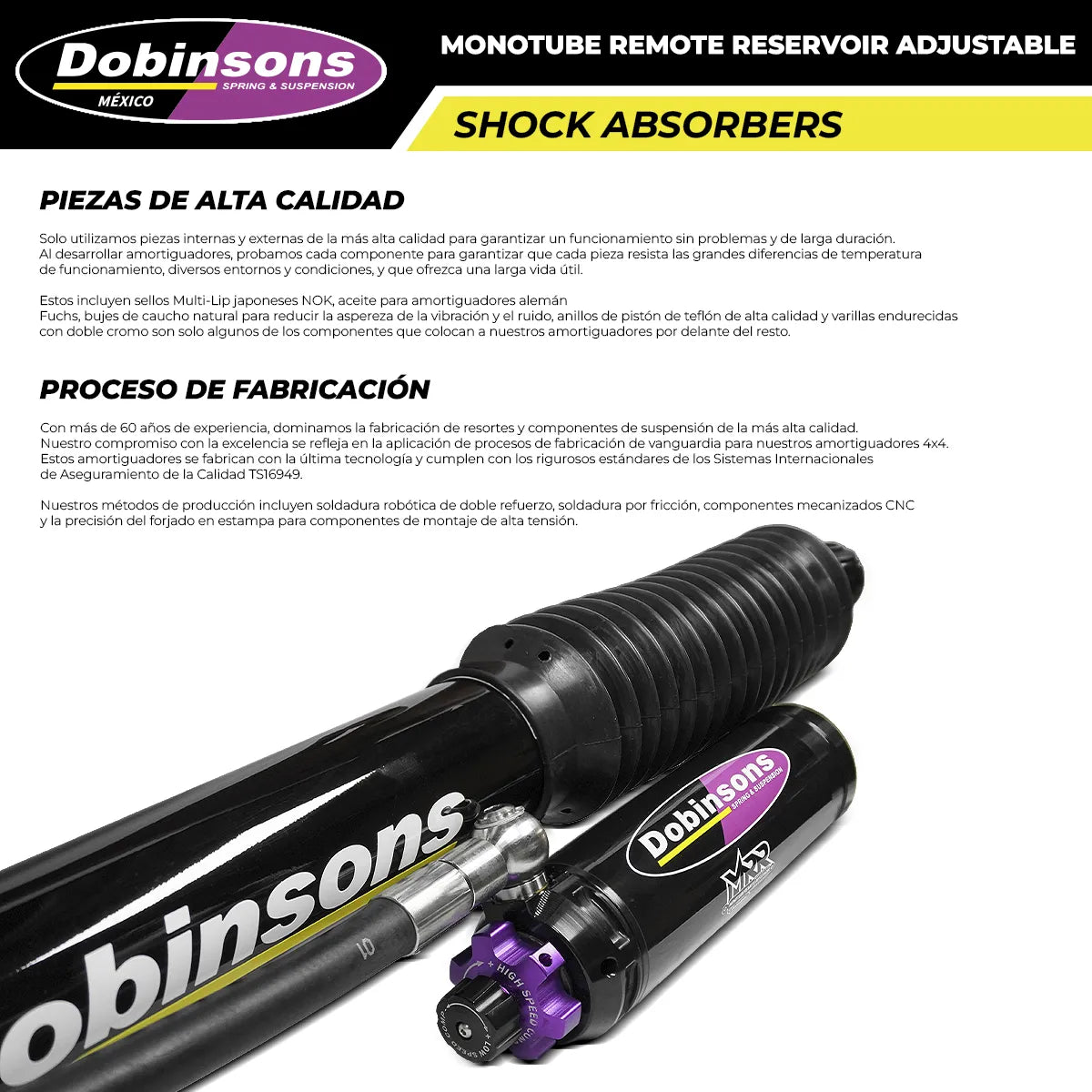 Amortiguador Trasero Dobinsons Mra Mitsubishi L200 2024