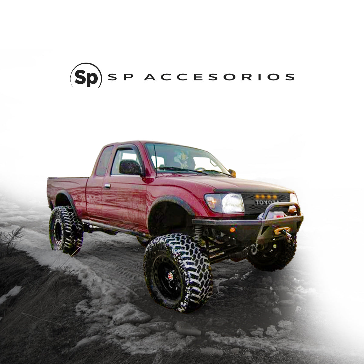 PARRILLA LED AMBAR PARA TOYOTA TACOMA 1997 - 2000