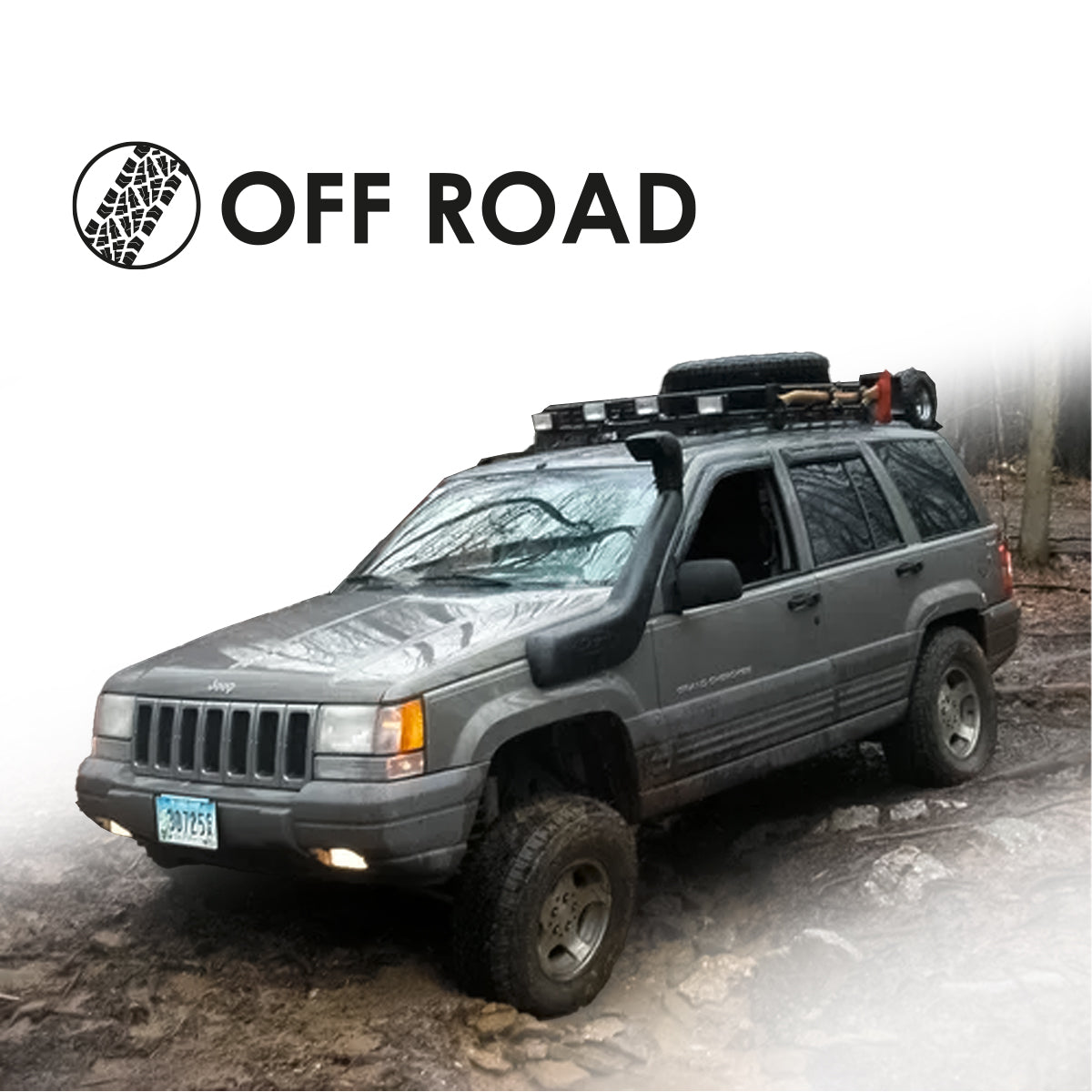 SNORKEL PLASTICO ABS PARA JEEP GRAND CHEROKEE ZJ 1992 - 1998