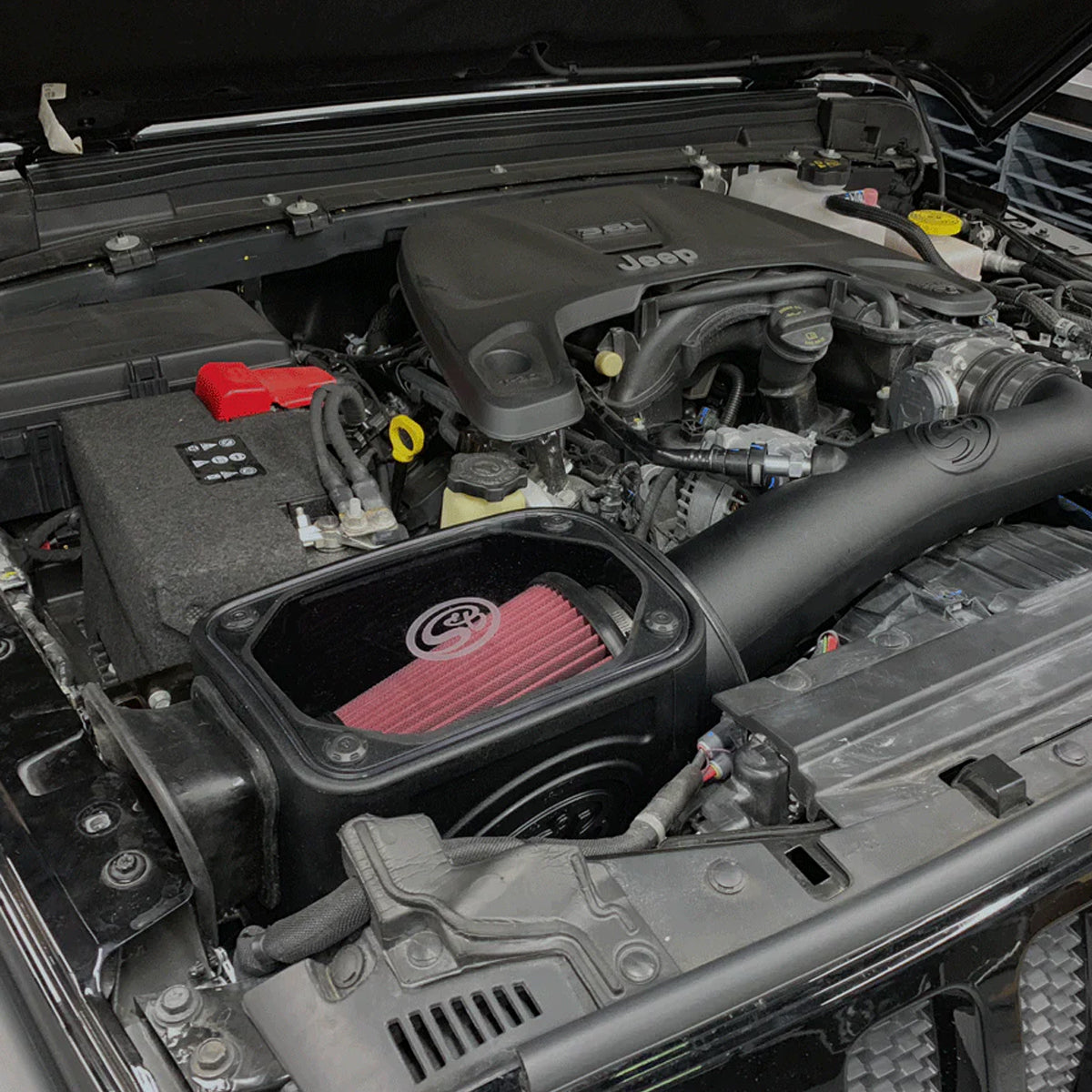 FILTRO DE ALTO FLUJO SB PARA JEEP WRANGLER JL 2018 2024 Y GLADIADOR JT 2019 - 2024