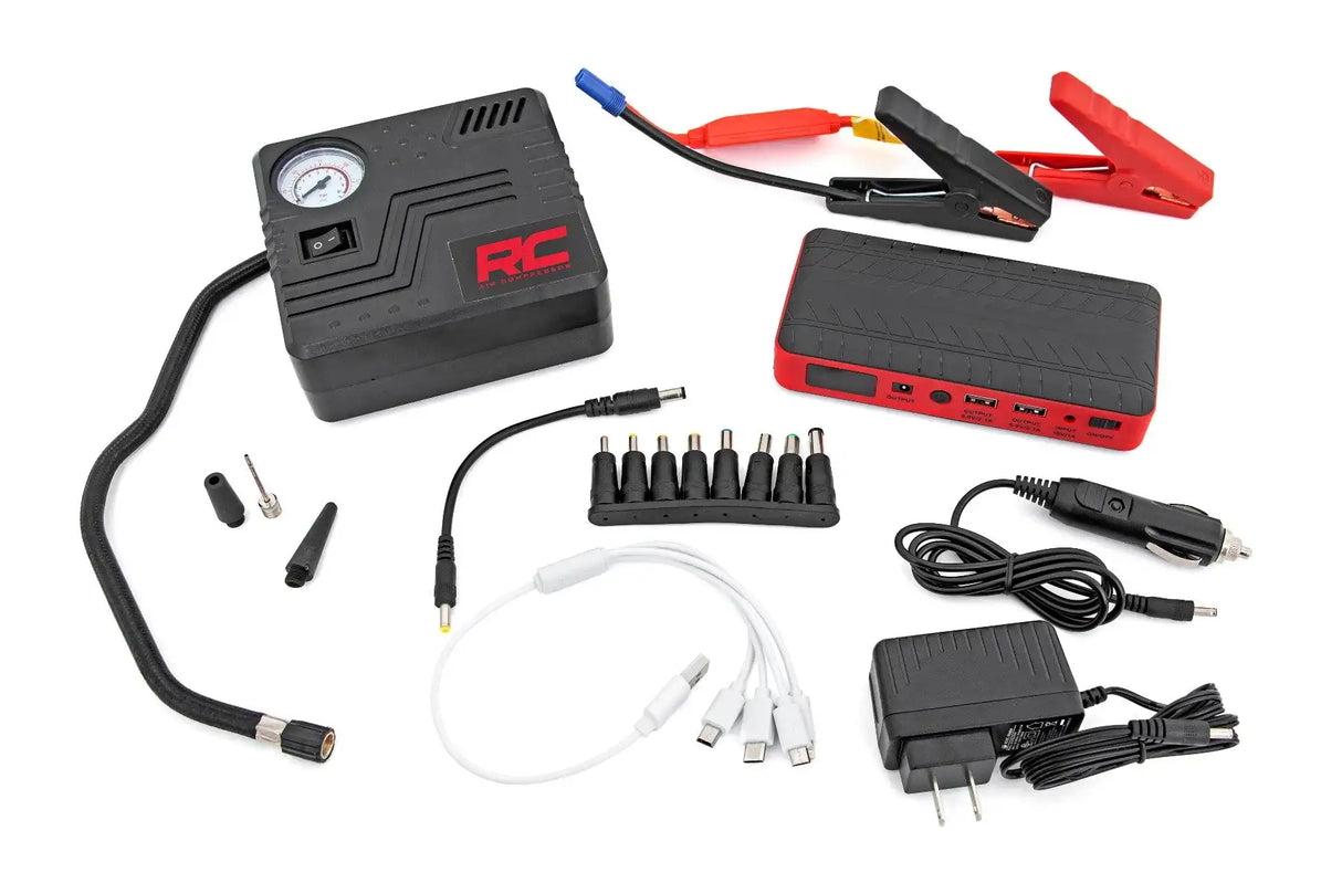 ARRANCADOR DE BATERÍA Y COMPRESOR ROUGH COUNTRY OFF ROAD