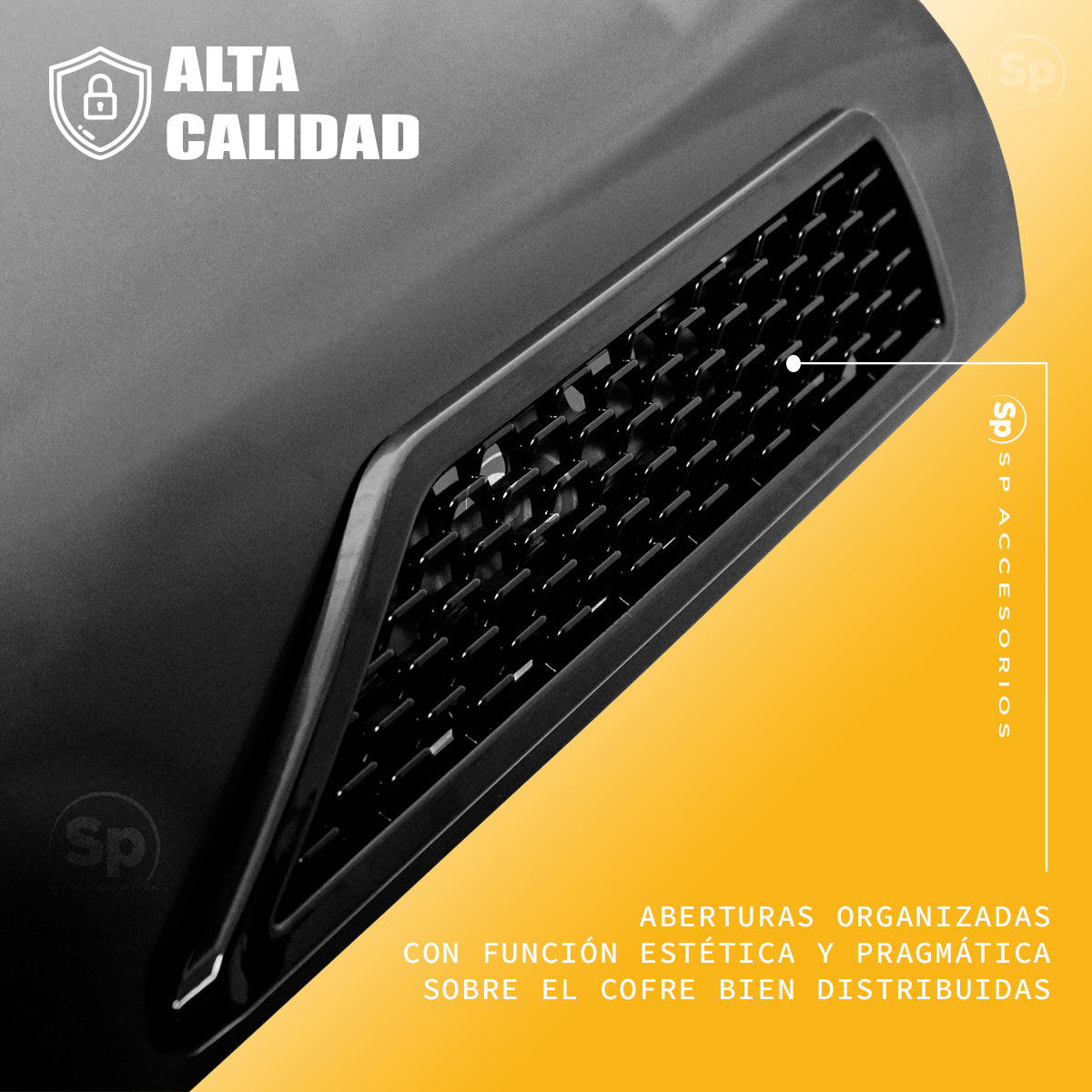 COFRE CON CRISTAL PARA JEEP WRANGLER JL  2018 - 2024