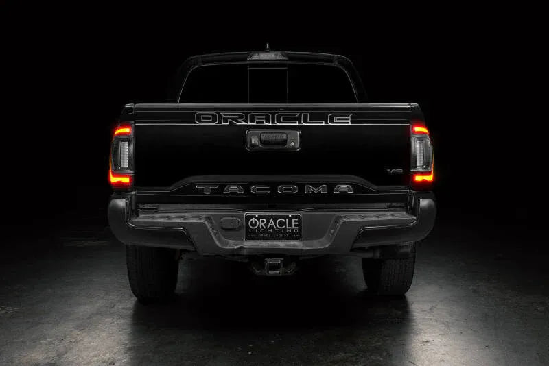 Par De Calaveras Led Oracle Para Tacoma 2016-2023 3ra Gen Ambos Lados Rojo/blanco