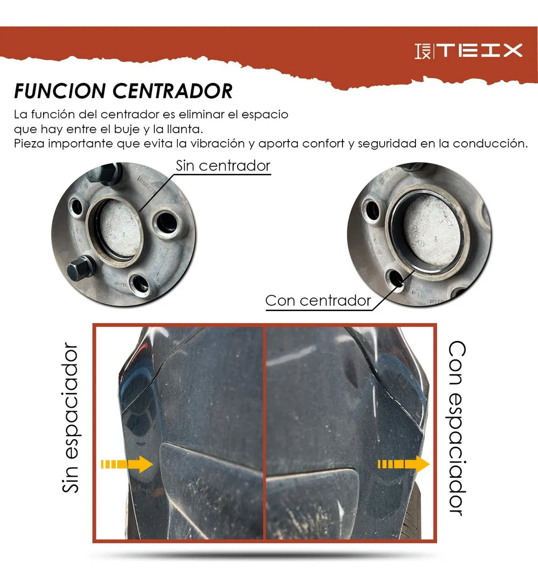 Teix Celica 85-89 Espaciadores Solo 4/100 1 Pulgada
