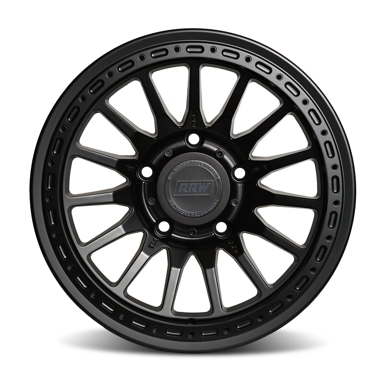 RINES RRW RR7-H 17X8.5 6X5.5 OFFSET -12 GLOSS BLACK