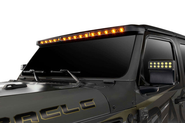 BARRA LUZ LED PARABRISAS ORACLE/ JEEP WRANGLER JL-GLADIADOR JT
