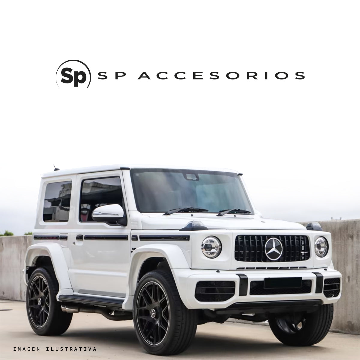 BODY KIT TIPO CLASE G63 PARA SUZUKI JIMNY 2019 - 2024