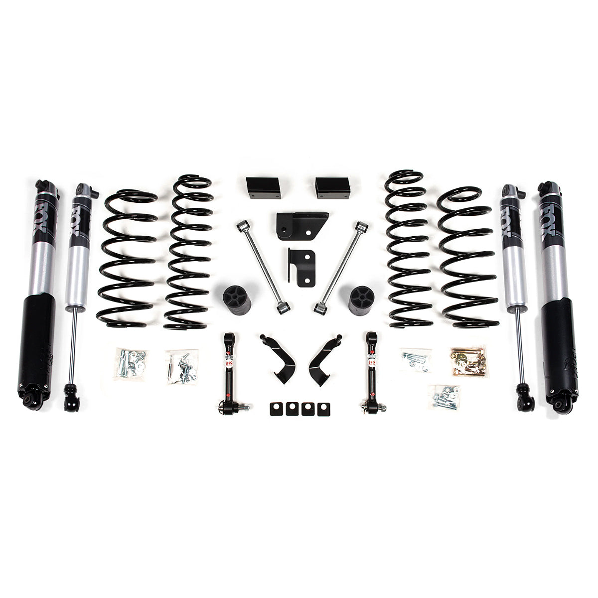 SUSPENSIÓN BDS LIFT KIT 2" CON SISTEMA FOX 2.5 PERFORMANCE SERIES PARA JEEP WRANGLER JL