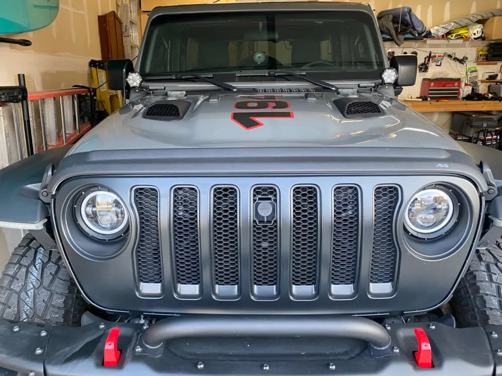 TOMAS DE AIRE PARA COFRE S&B PARA JEEP WRANGLER JL / GLADIATOR