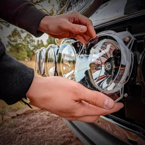 CUBIERTAS BLANCAS TRANSPARENTE KC HILITES PRO6 GRAVITY LED