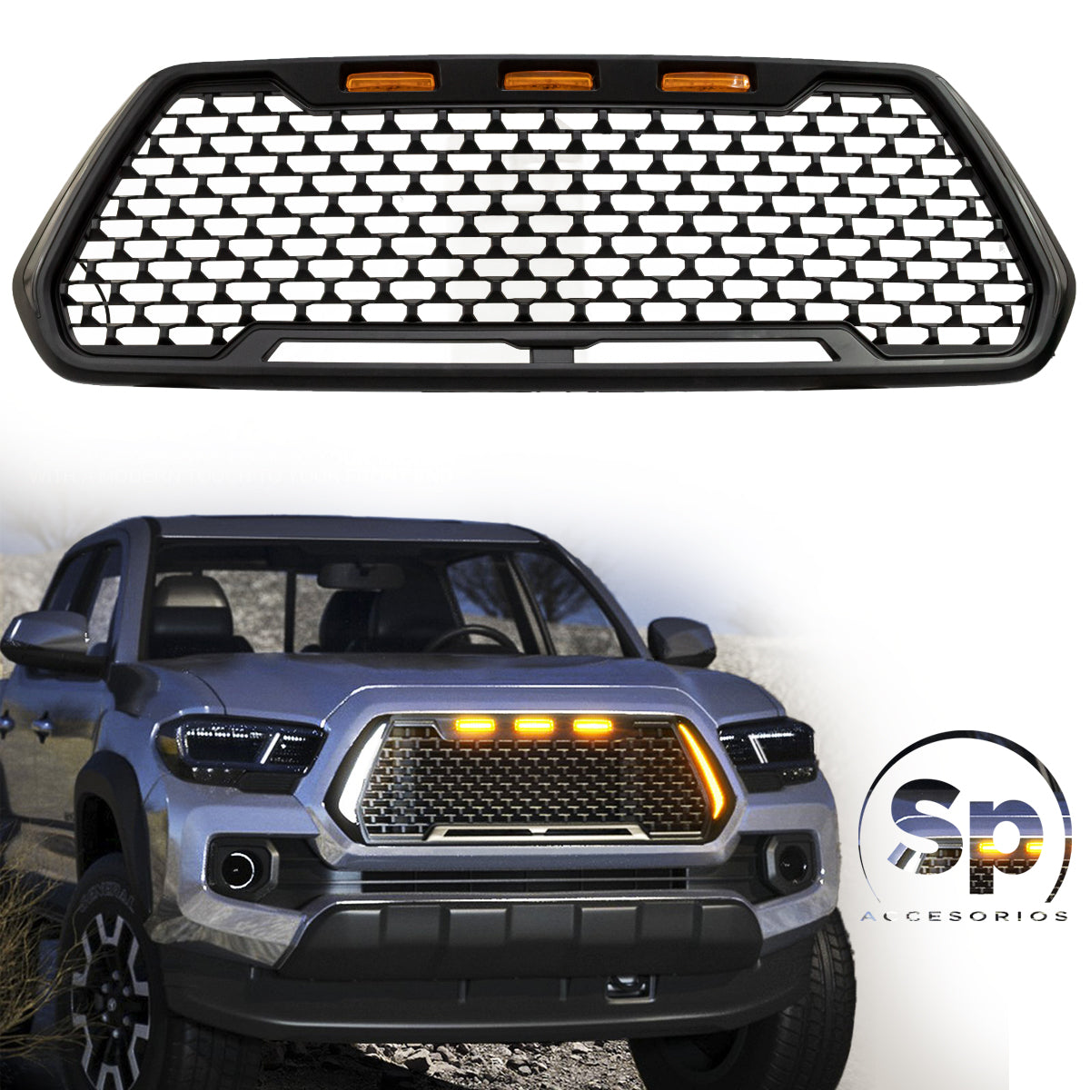 PARRILLA FRONTAL TOYOTA TACOMA SPORT 2016 A 2022