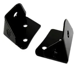 Set Soportes Luces Kc Para Parabrisas Jeep Jk 07-18 Negro