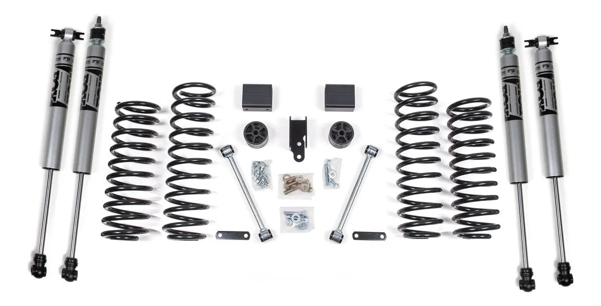 Kit De Elevación Zone Offroad 3in Para Wrangler Jk 2007-11