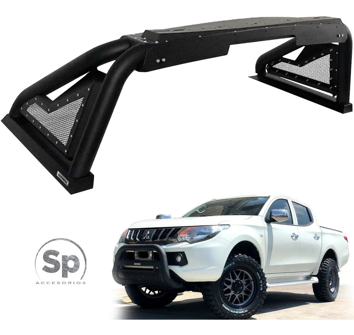 Roll Bar Go Rhino Sportbar 2.0 Mitsubishi L200 2020 Mid Size