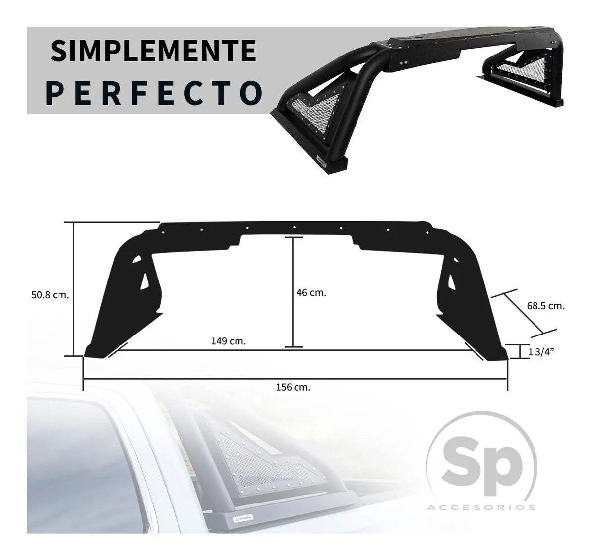 Roll Bar Go Rhino Sportbar 2.0 Mitsubishi L200 2020 Mid Size