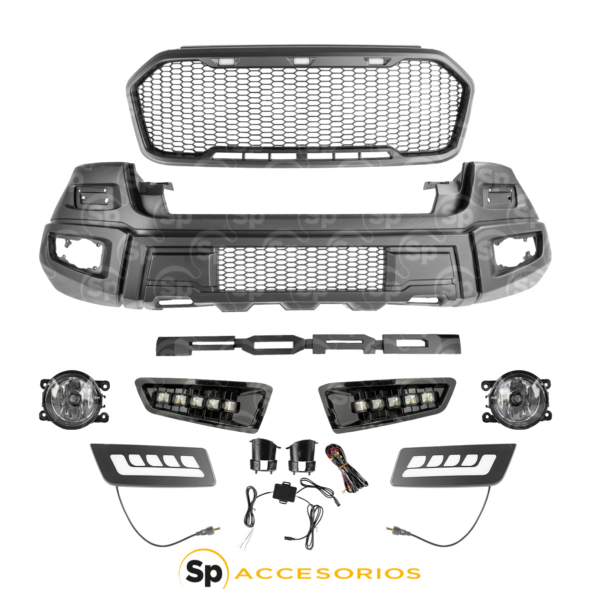 BODY KIT FRENTE RANGER RAPTOR PARA RANGER 2016 - 2021