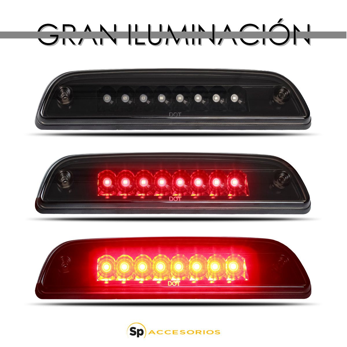 LUZ DE STOP PARA TOYOTA TACOMA 1995 - 2015