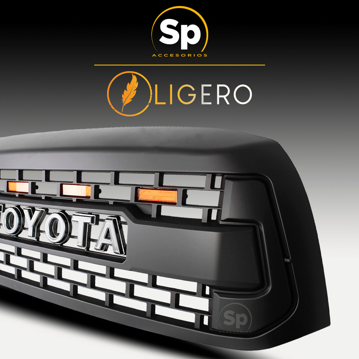 PARRILLA LED PARA TOYOTA TUNDRA 2007 - 2013