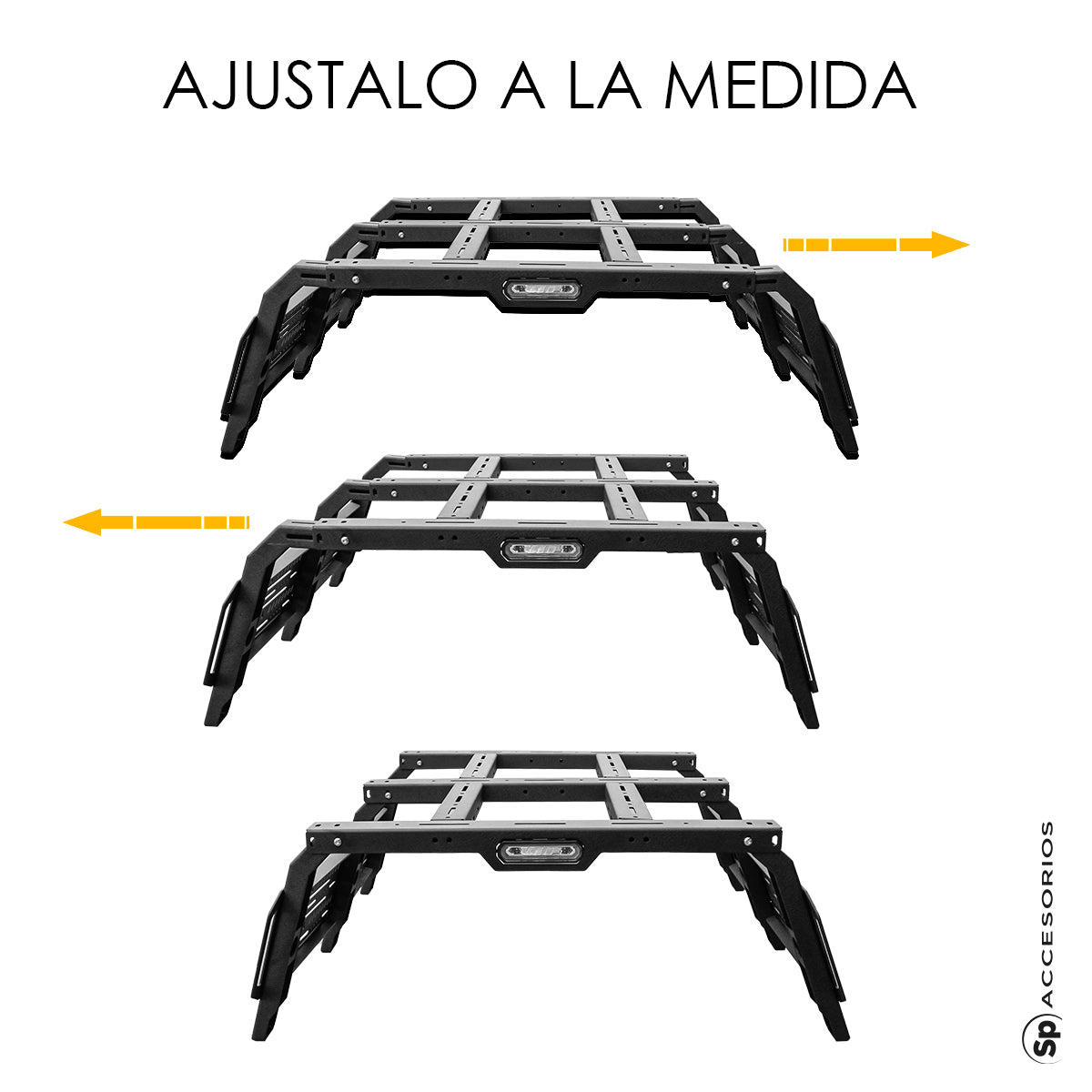 ROLL BAR SP ACCESORIOS PARA TOYOTA TACOMA 2005 A 2023