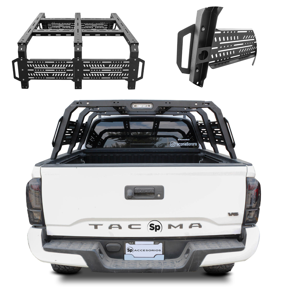 ROLL BAR SP ACCESORIOS PARA TOYOTA TACOMA 2005 A 2023