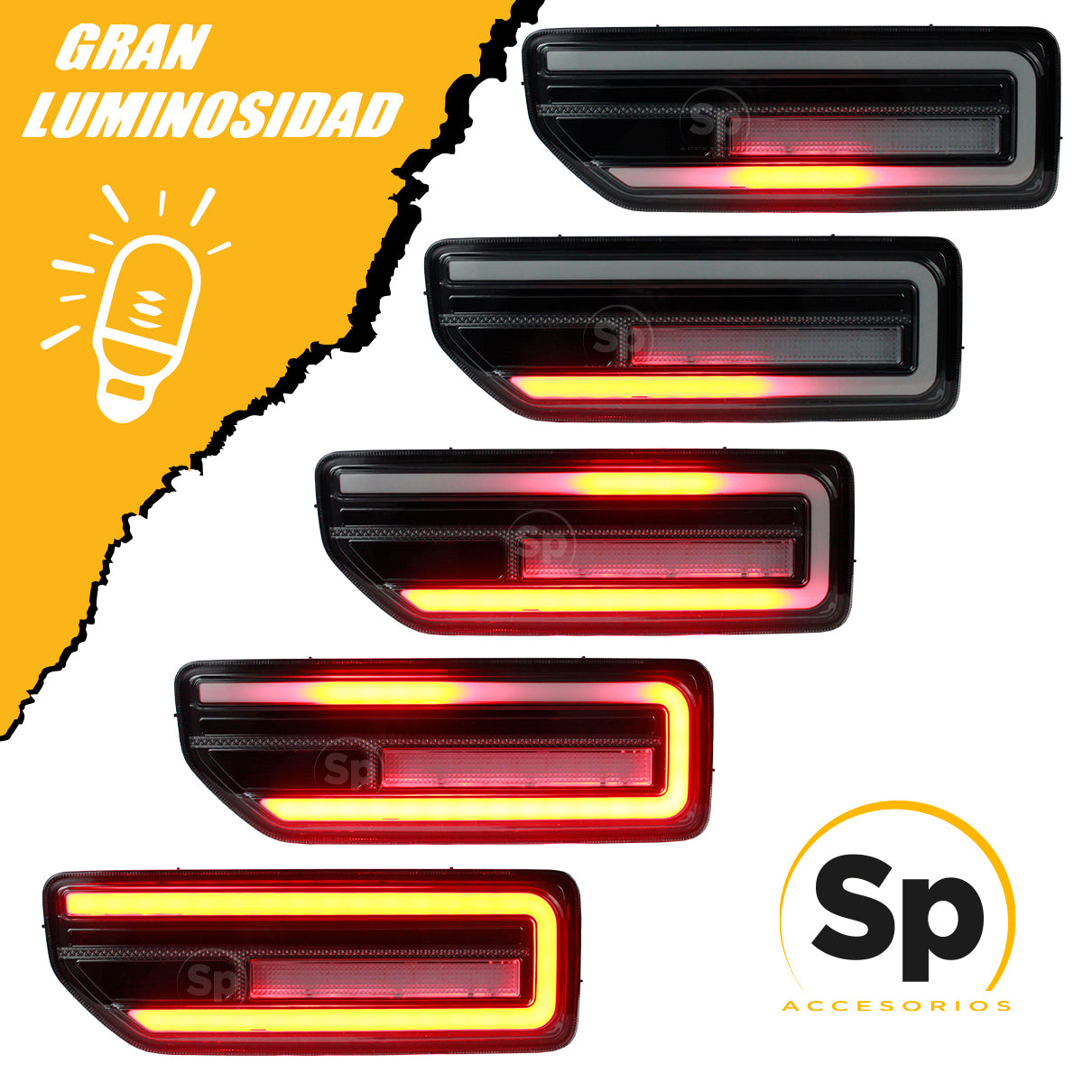 CALAVERAS TRASERAS PARA SUZUKI JIMNY 2019 - 2024