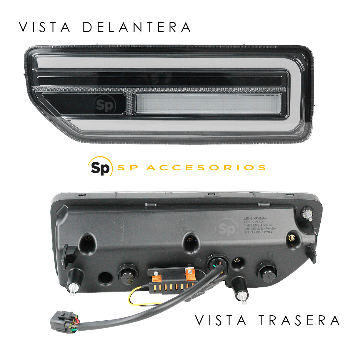 CALAVERAS TRASERAS PARA SUZUKI JIMNY 2019 - 2024