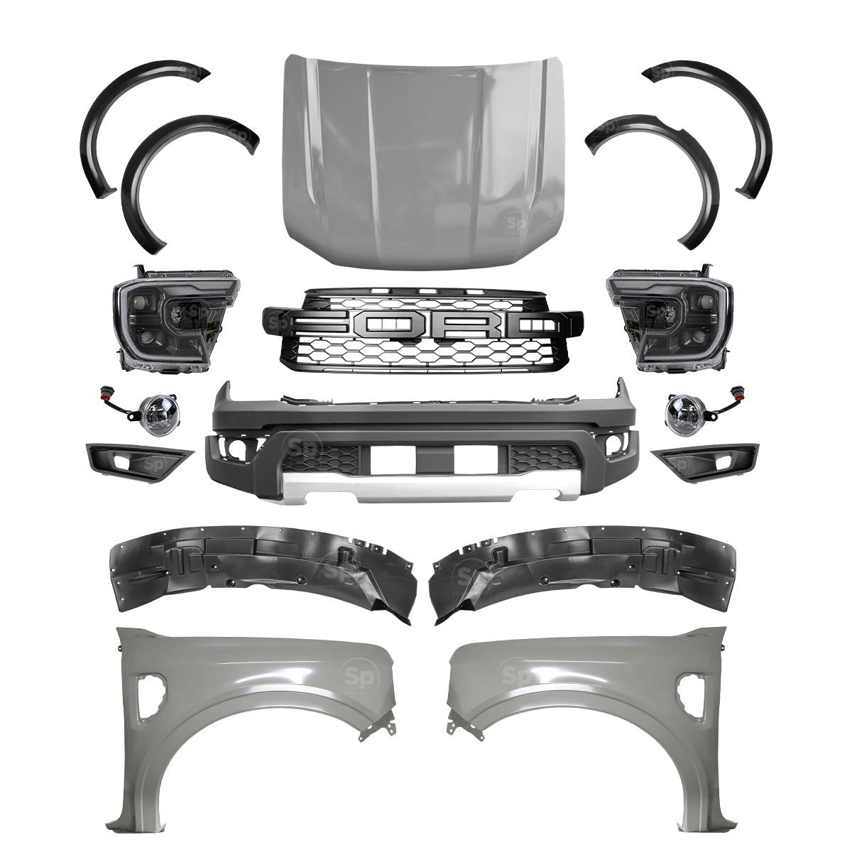 BODYKIT PARA RANGER 2013 - 2020 A RANGER RAPTOR 2020 - 2023