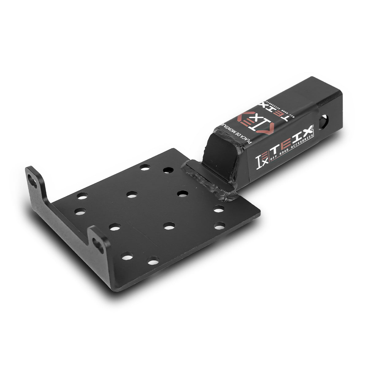 BASE METALICA PLACA WINCH PARA TIRON 2" TEIX